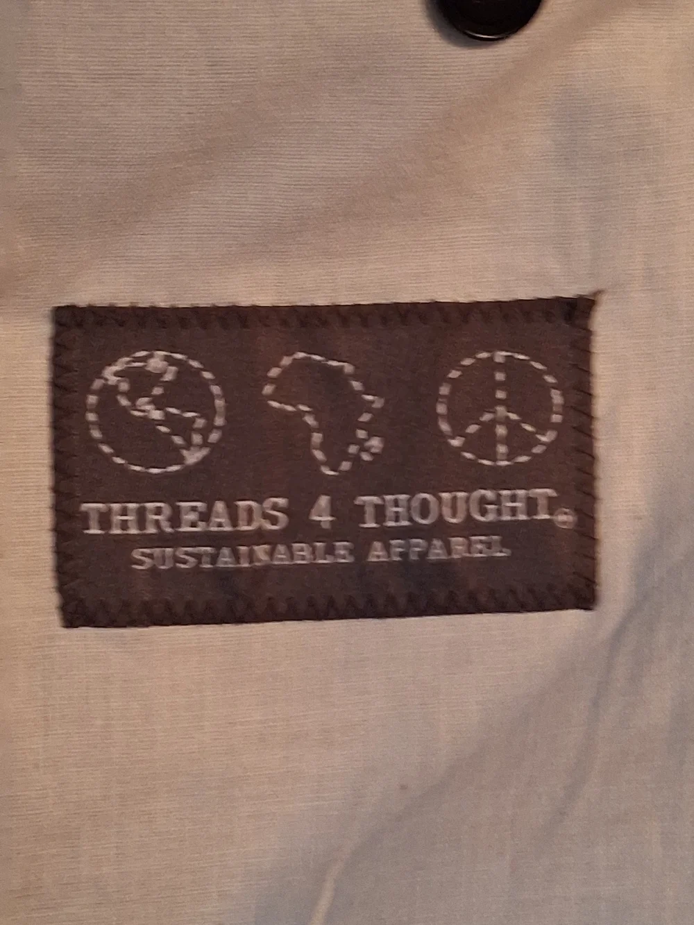 Threads 4 Thought Gray Tweed Sport Coat with Knit Shawl Collar
